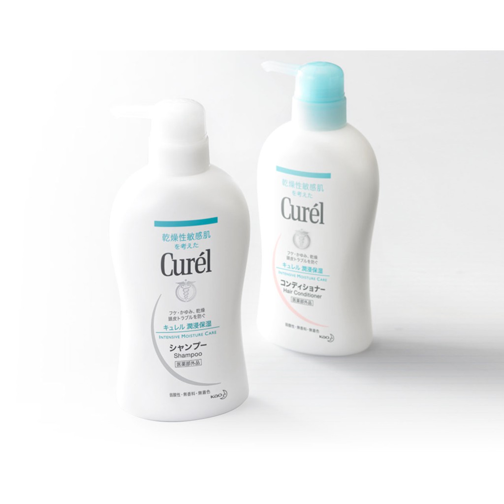 Dầu Xả Curél Intensive Moisture Care Conditioner Cấp Ẩm Chuyên Sâu Cho Da Đầu Khô Và Nhạy Cảm 420ml