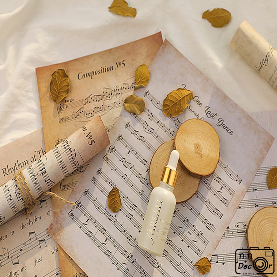Set bản nhạc, sheet nhạc decor chụp ảnh, trang trí nhà cửa, cửa hàng