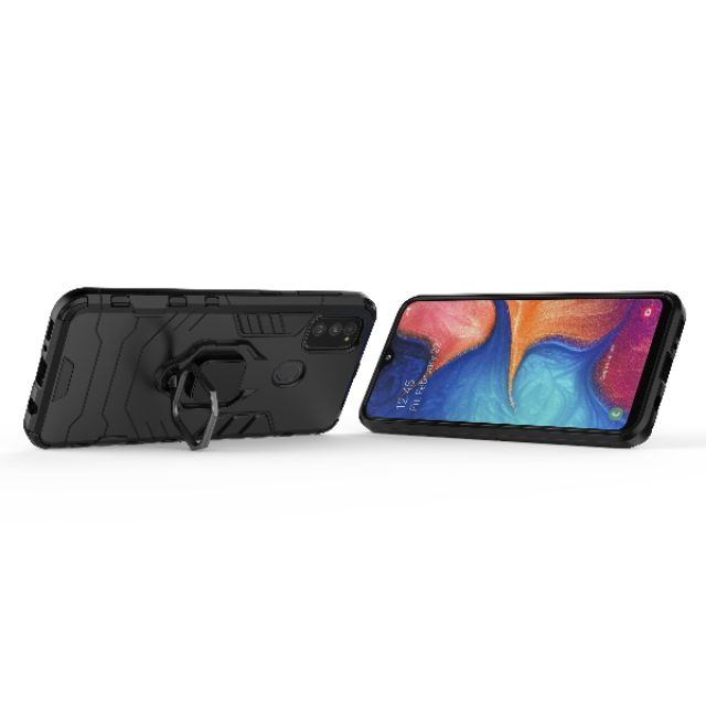 Ốp lưng Samsung M30s chống sốc Iron Man Iring siêu bền giá đỡ xem phim