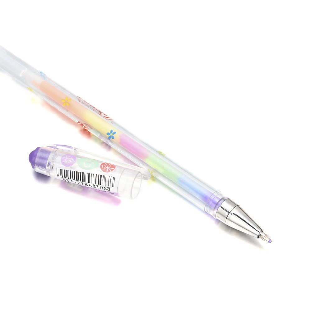 1 Bút Mực Gel 6 Màu Trong 1 Tiện Dụng