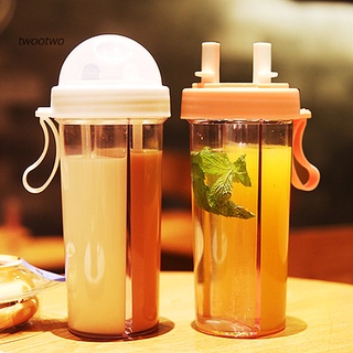 Bình Đựng Nước Hai Ngăn Dung Tích 420 / 600ml Tiện Dụng