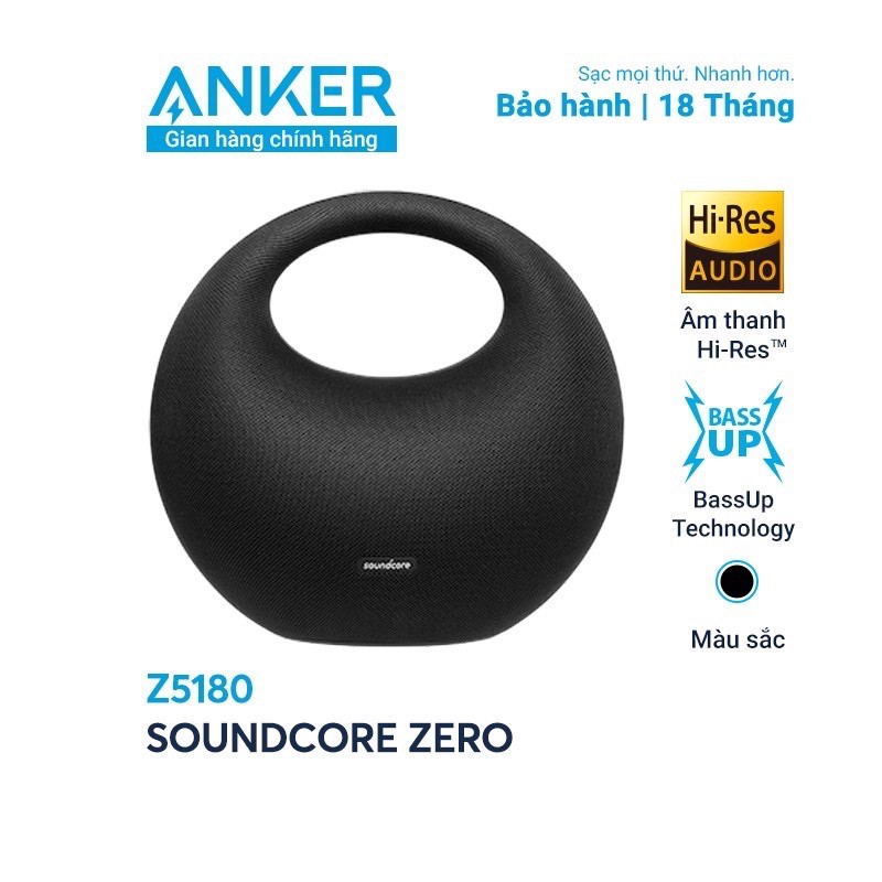 [Mã 77ELSALE1 giảm 5% đơn 3TR] Loa Bluetooth Anker SoundCore Zero - Z5180