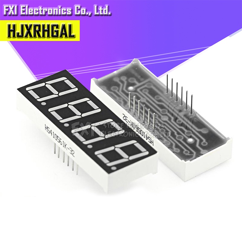 Set 5 Ống Kỹ Thuật Số 4 Bit 0.56 inch hjxrhgal 12 Kim Hiển Thị Đèn LED Đỏ
