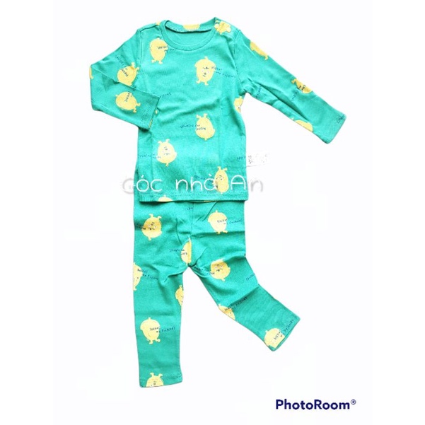 Set bộ thu đông bé trai xuất Hàn dư xịn size 80