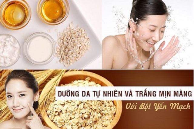 Yến Mạch Xay Mịn Handmade - Làm Sạch Da, Dưỡng Trắng