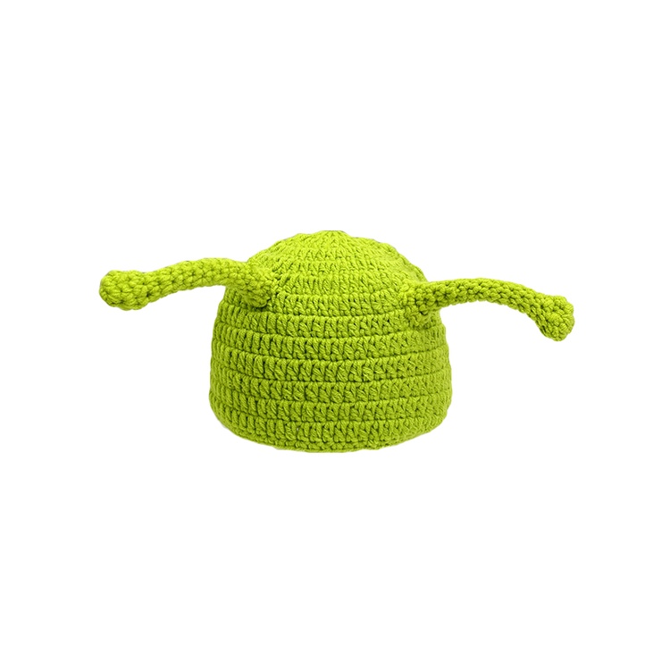 Mũ Len Dệt Kim Hình Quái Vật Dễ Thương Xinh Xắn Dành Cho Mẹ Và Bé