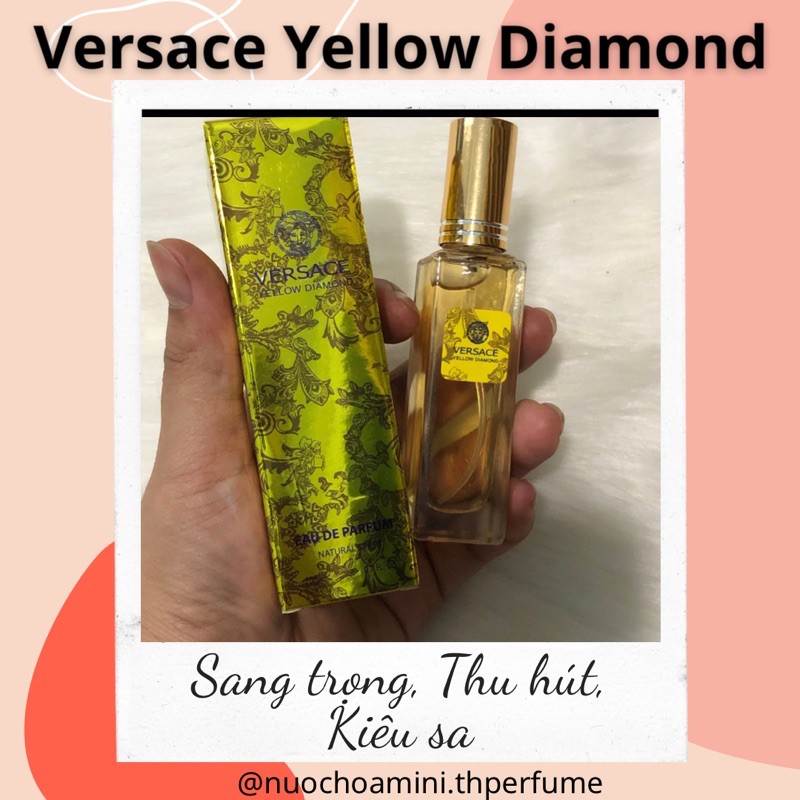 Nước Hoa Mini Versace Yellow Diamond 20ml (Mẫu 5D)