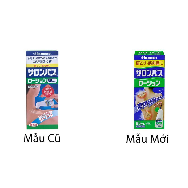 LĂN GIẢM ĐAU SALONPAS HISAMITSU - HÀNG NỘI ĐỊA NHẬT -