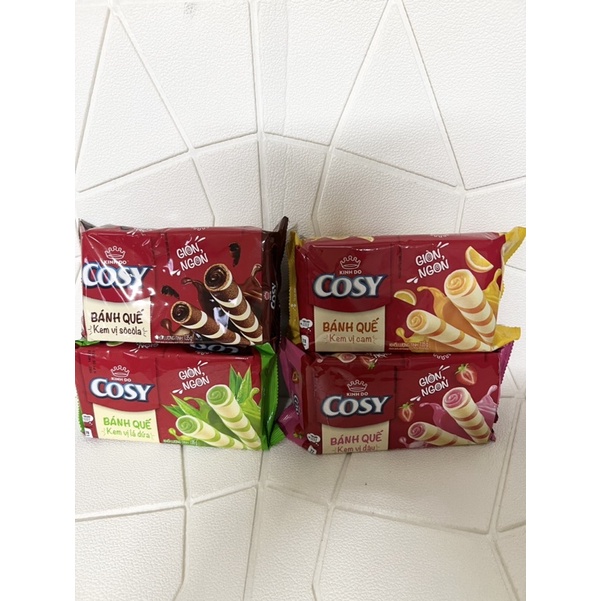 Bánh Quế Kinh Đô Cosy Đủ Vị 132g