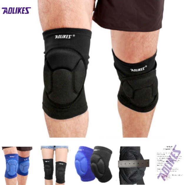 Đai đầu gối Aolikes AL 0216 0217 7113 bó ống có đệm hơi băng cuốn bảo vệ quấn gym thể thao yoga bóng đá chuyền