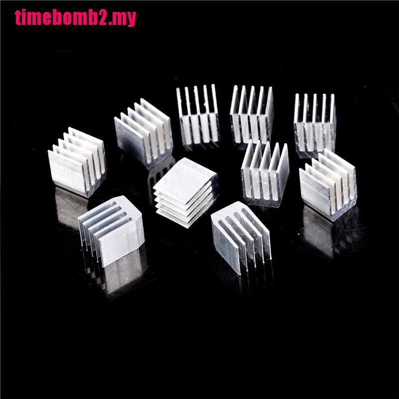 Set 10 Quạt Tản Nhiệt 9x9 X 12mm Bằng Nhôm