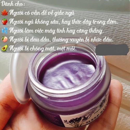 Dầu Cù Là Lavender OTOP Giảm Stress Ngủ Ngon Sleep Balm