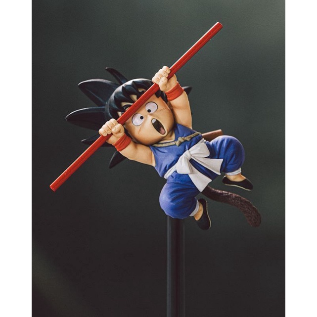 Mô hình Dragon Ball Goku kid cầm gậy chính hãng NEW