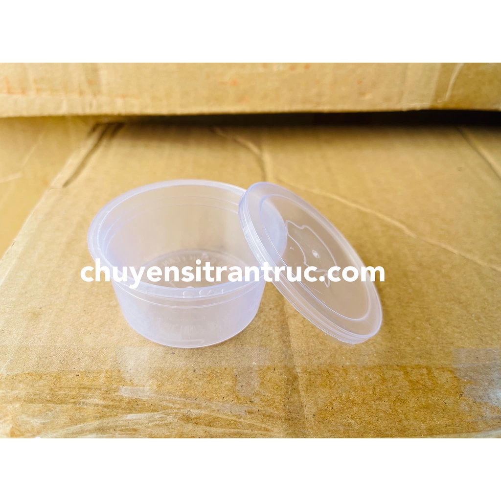 Combo 50 hủ nhựa bánh flan 50ml hoặc 30ml/  Hũ làm bánh flan ( Hũ caramen)