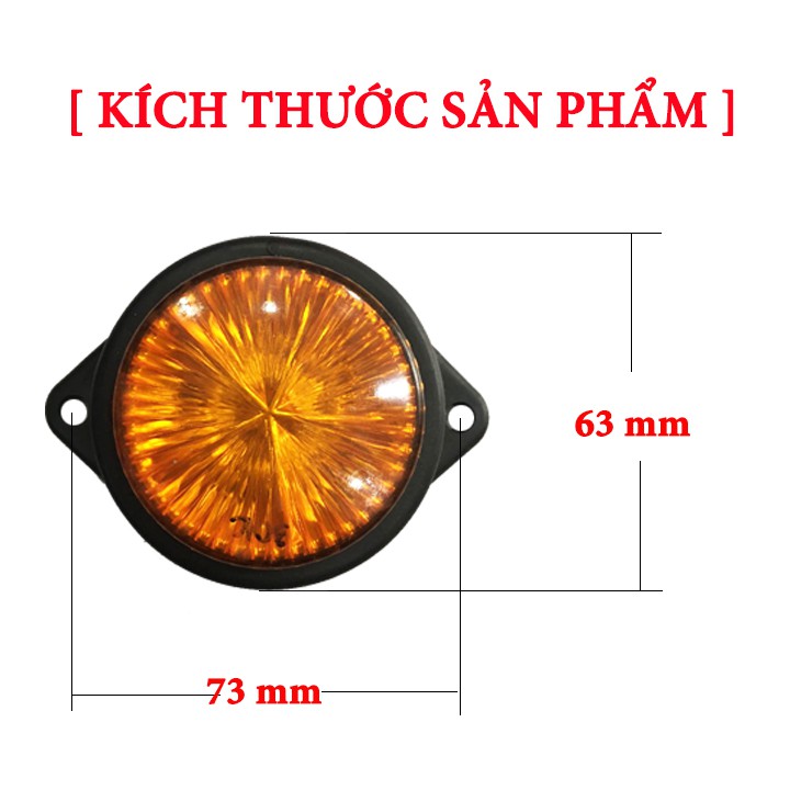 Đèn Sườn, Đèn Lắp Thùng, Cảnh Báo Chiều Cao Xe Tải