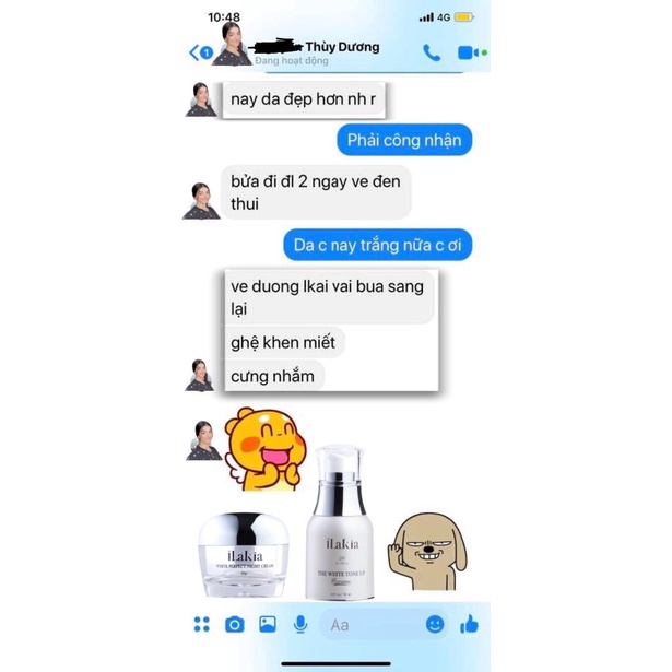 Kem Trắng Da Mặt Ban Đêm ILAKIA Kem Dưỡng Ẩm Chống Lão Hoá - Hàn Quốc | BigBuy360 - bigbuy360.vn