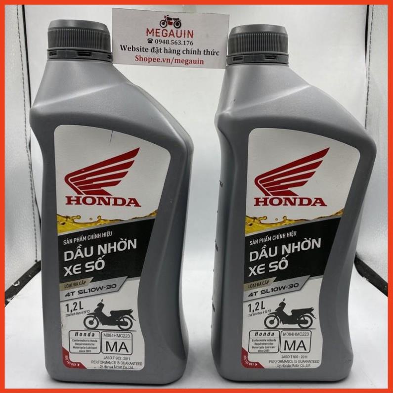 Dầu nhớt Honda xe côn tay 1.2L cho Winner nhớt xe winer 1.2L chính hãng