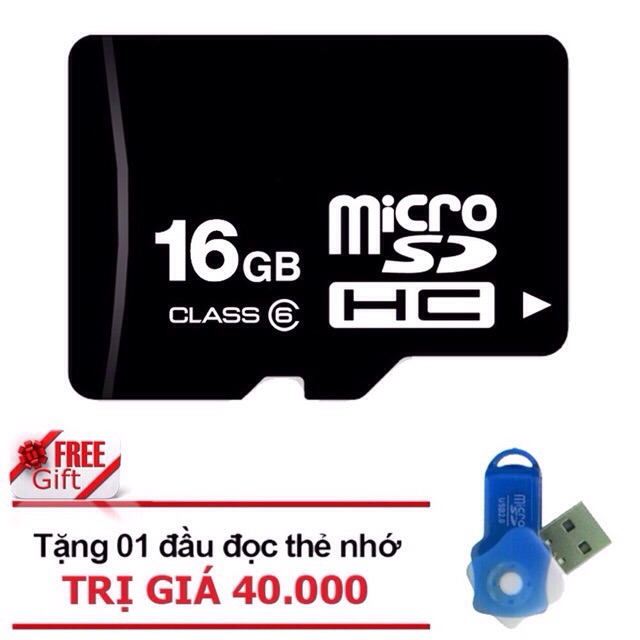 👍Tặng đầu đọc thẻ kèm theo thẻ nhớ 32G class 10 | BigBuy360 - bigbuy360.vn