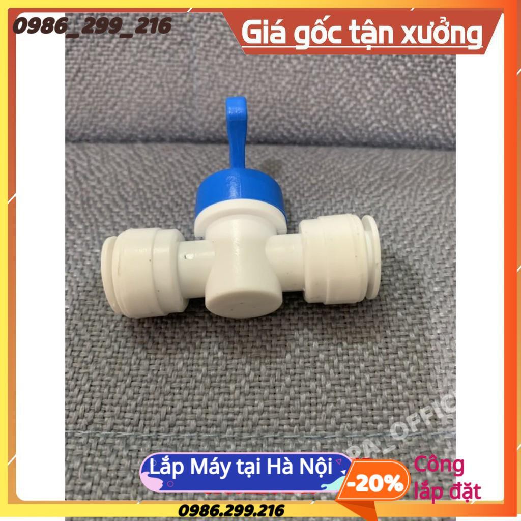 Van Xả Tay  Nối Nhanh Phi 6  ☑️ Van Xả Ngang ☑️ Khóa Nước Dây 6, Có Dây 10( Lấy Dây 10 xin nhắn vào đơn)