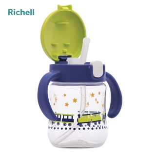 Cốc ống hút Mugood Richell chống đổ