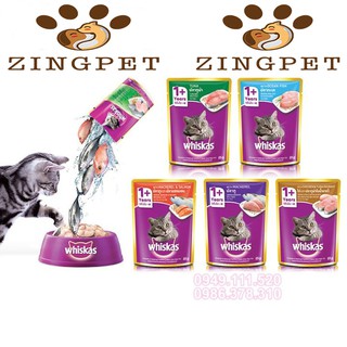 Pate Whiskas cho mèo 85g Nhập khẩu thái lan