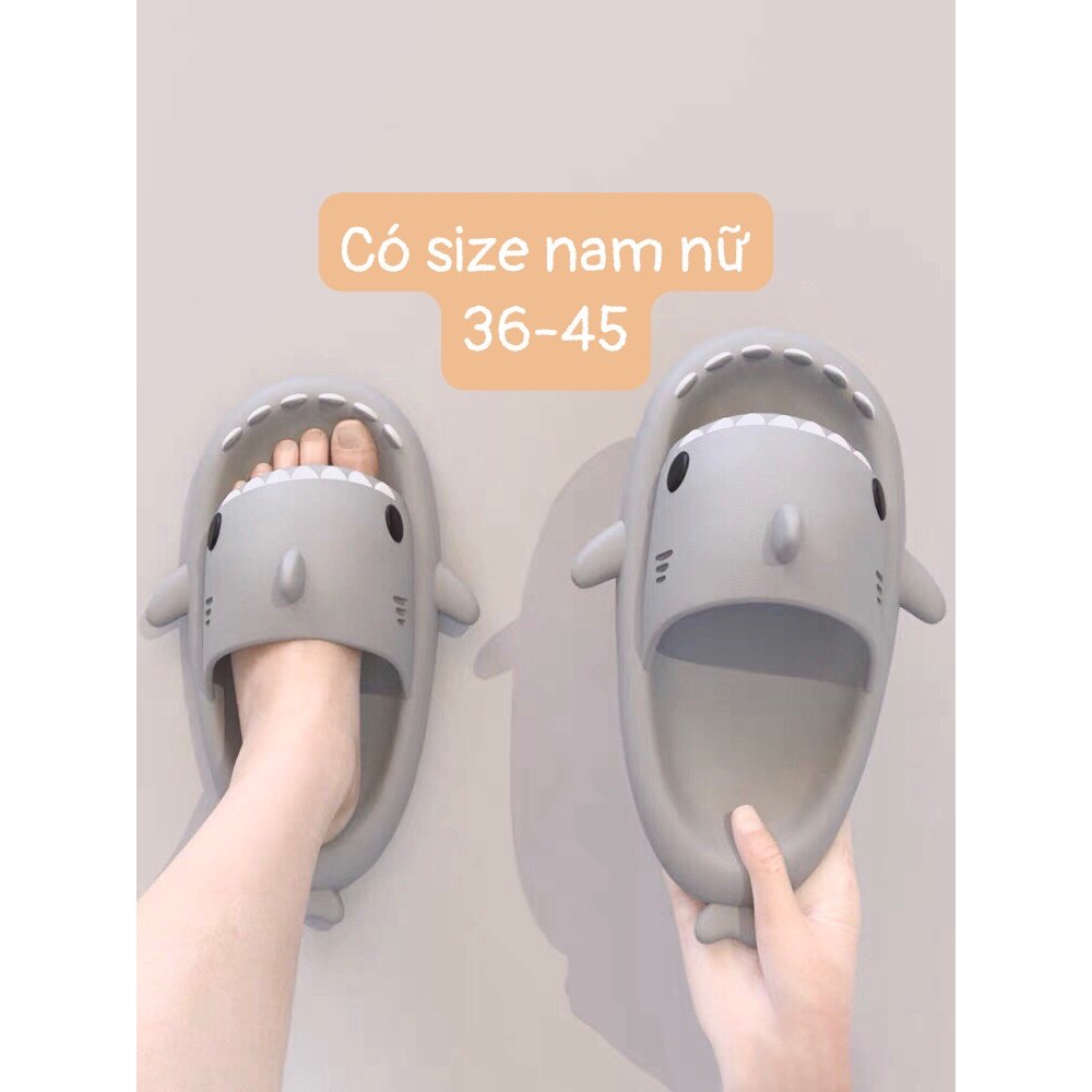 🍓 [ORDER] Dép Cá Mập Size Người Lớn Siêu Dễ Thương Mẫu Mới 2021 Đáng Yêu