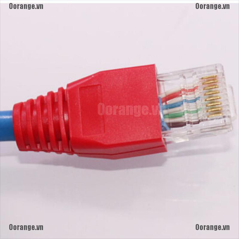 Bộ 100 Dây Cáp Mạng LAN ethernet RJ45 Nhiều Màu Sắc Độc Đáo