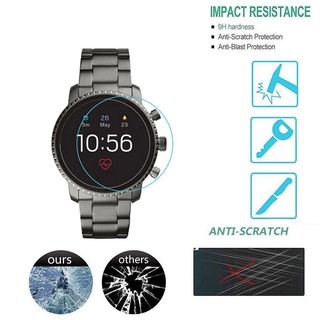 Set 3 Miếng Dán Cường Lực Trong Suốt Bảo Vệ Màn Hình Cho Đồng Hồ Fossil Gen 4