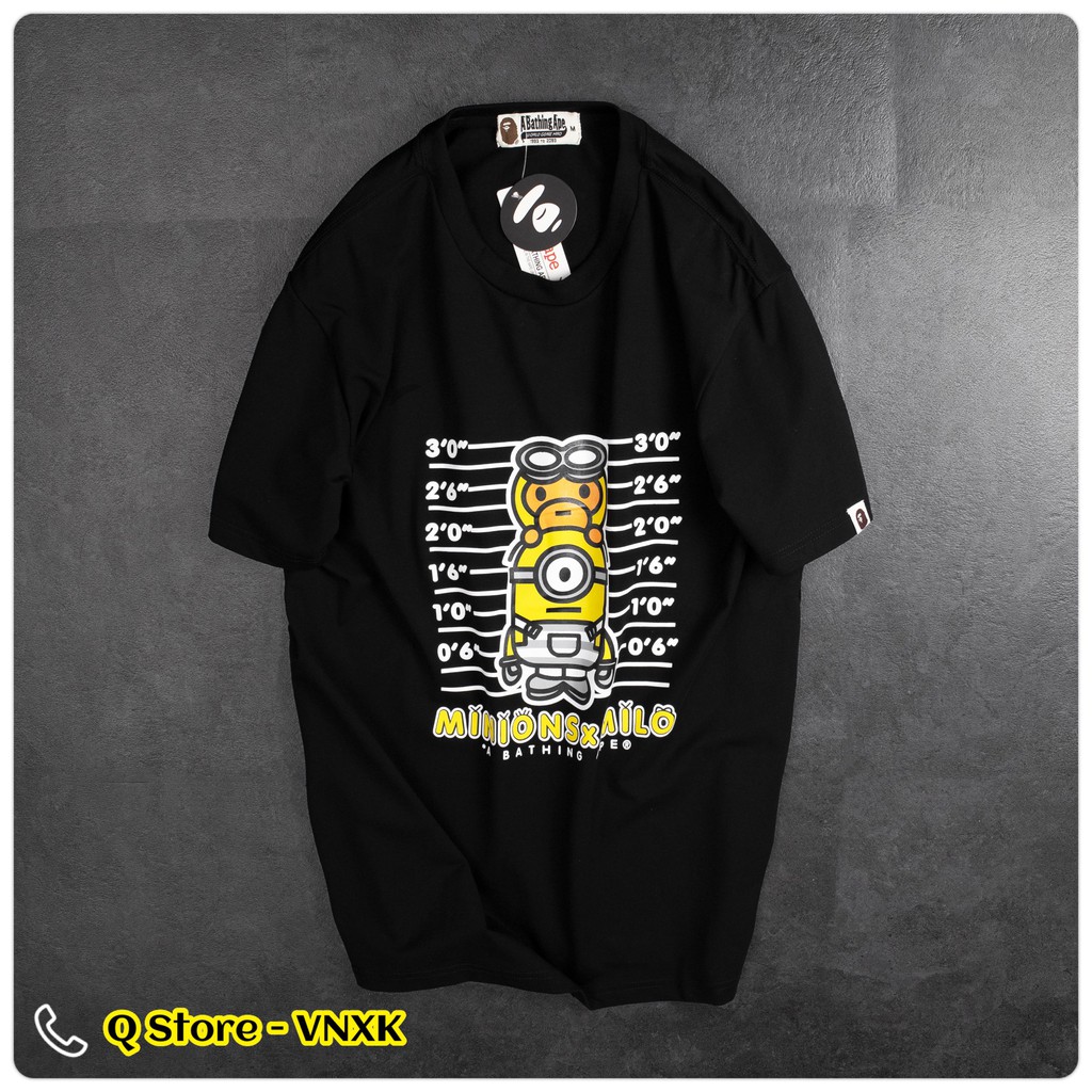 T-Shirt Aape Minion Cao Cấp (ẢNH THẬT 100%