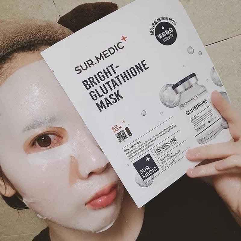 Mặt Nạ Làm Trắng Chuyên Sâu - Neogen Sur.Medic Bright Glutathione Mask 30g