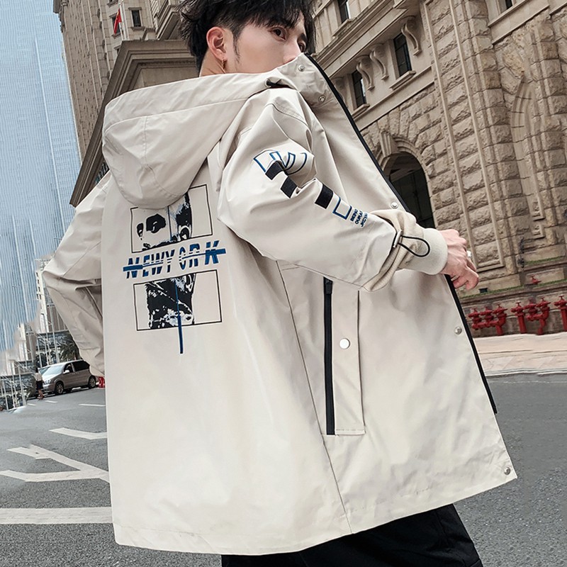 Áo Khoác Nhẹ Thu Đông Nam NEWY ORK In Hai Mặt Thời Trang Hàn Quốc ZENKODLMEN AO KHOAC NAM 130 | BigBuy360 - bigbuy360.vn