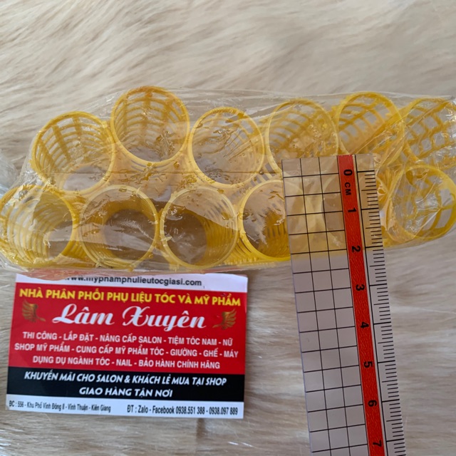 Ống gai cuốn tóc uốn tóc dập tóc đường kính 2cm