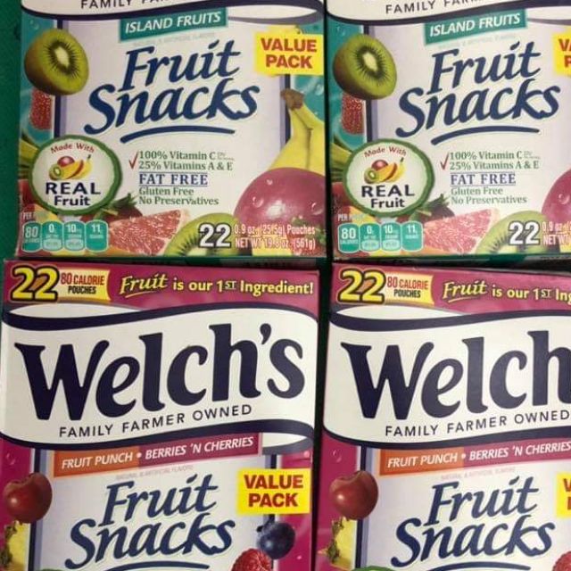 Kẹo Dẻo Welch's Fruit Snacks