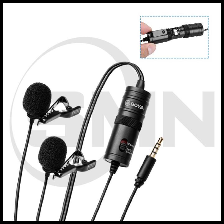 Micro cài áo Boya By-M1Dm cho máy ảnh Dslr | BigBuy360 - bigbuy360.vn