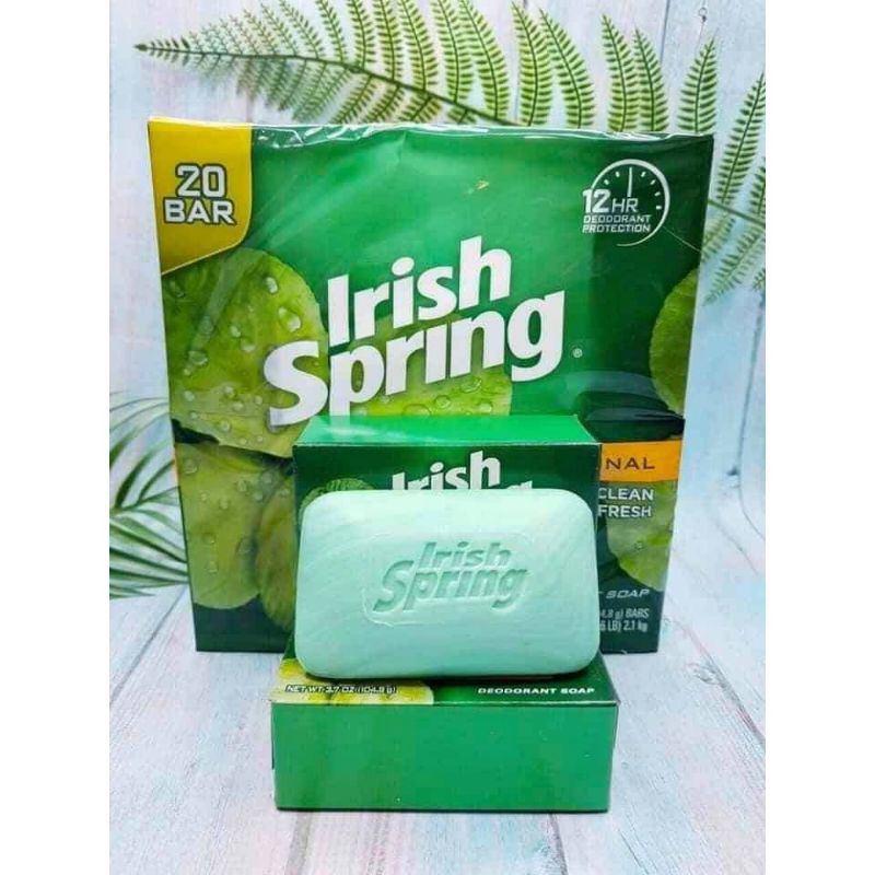 Xà phòng Spring USA của Mỹ - Lốc 20 cục - loại 104g