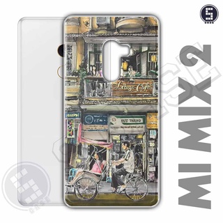 Ốp điện thoại Xiaomi Mi Mix 2 Dẻo Chống Shock Nhiều Mẫu Tuyển Tập 13 Phố Cổ Sơn Dầu A2016-CL13