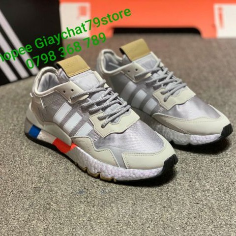 Giày Adidas Nite Jogger Silver FV4280 Men's  Giaychat79store