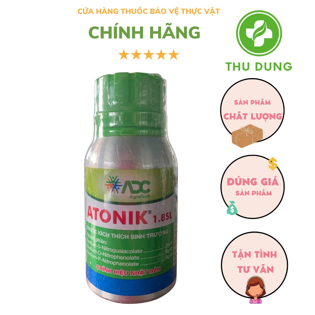 Thuốc điều hòa sinh trưởng Atonik 1.8SL (100ml), kích chồi, ra rễ cực mạnh, đẻ nhánh, đi đọt (HÀNG CHÍNH HÃNG)