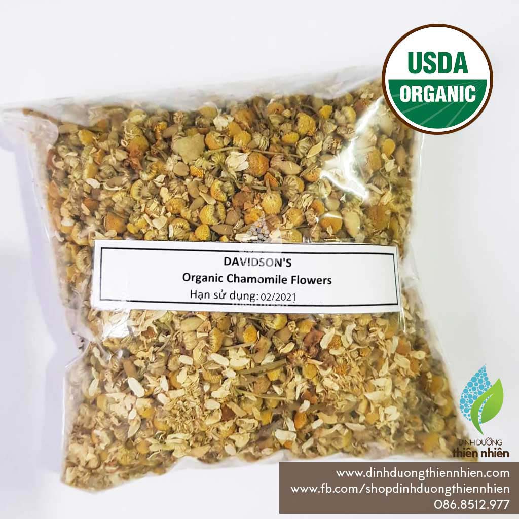 Trà Hoa Cúc Mẫu Thảo Hữu Cơ Organic Chamomile Flowers, 50g