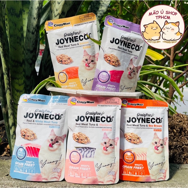 COMBO 12 GÓI PATE MÈO JOYNECO 60g - PATE NHUYỄN CHO MÈO CON