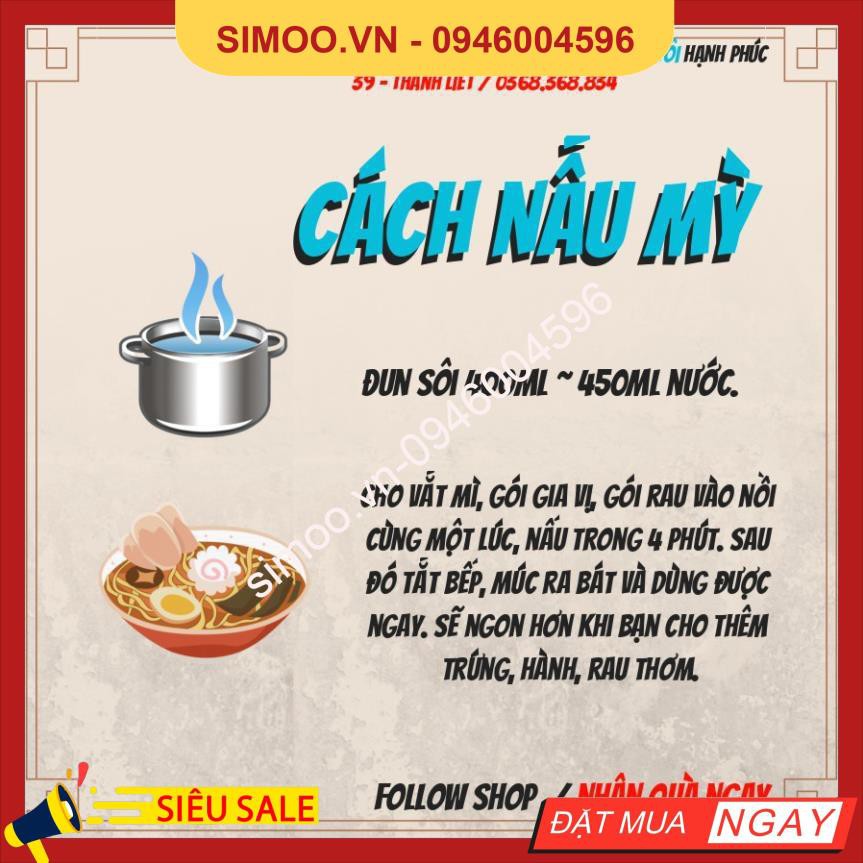 💥 ⚡ SẢN PHẨM CHÍNH HÃNG ( MÌ KORENO JUMBO HÀN QUỐC 1KG GÀ - TÔM - BÒ CAY - KIM CHI