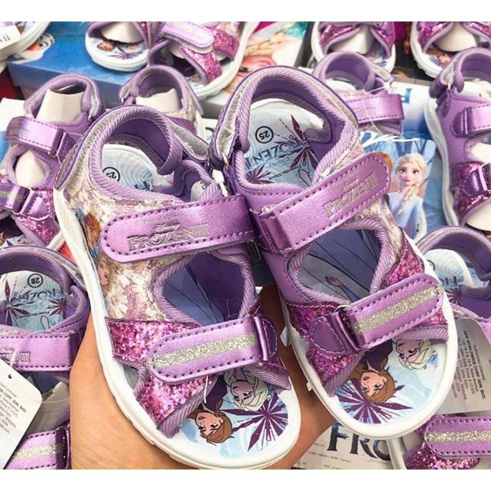 Giày sandal Elsa xuất dư cho bé gái nguyên hộp xịn xò 2021