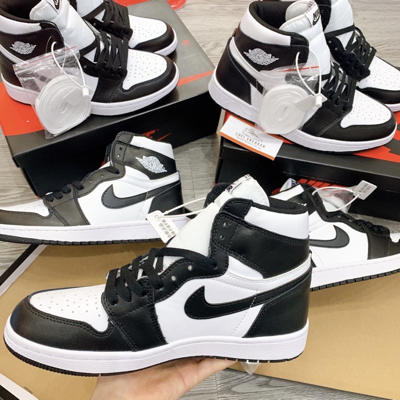 [ ẢNH THẬT ] Giày jordan cổ cao. FULL BOX BILL Giầy thể thao nam nữ, Sneaker đen trắng đủ size