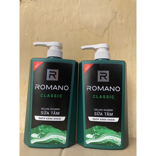 Sữa tắm ROMANO classic 650g.