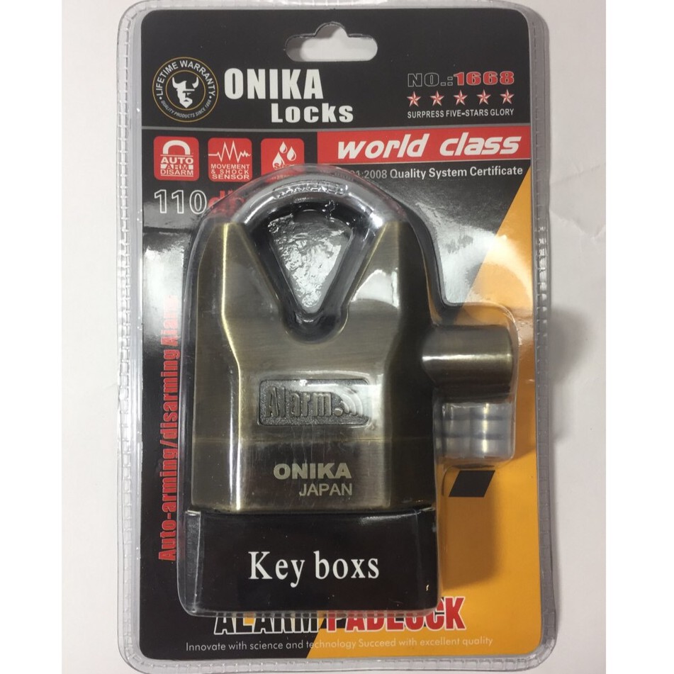 Ổ Khóa Báo Động ONIKA Chống Cắt (Chính Hãng)