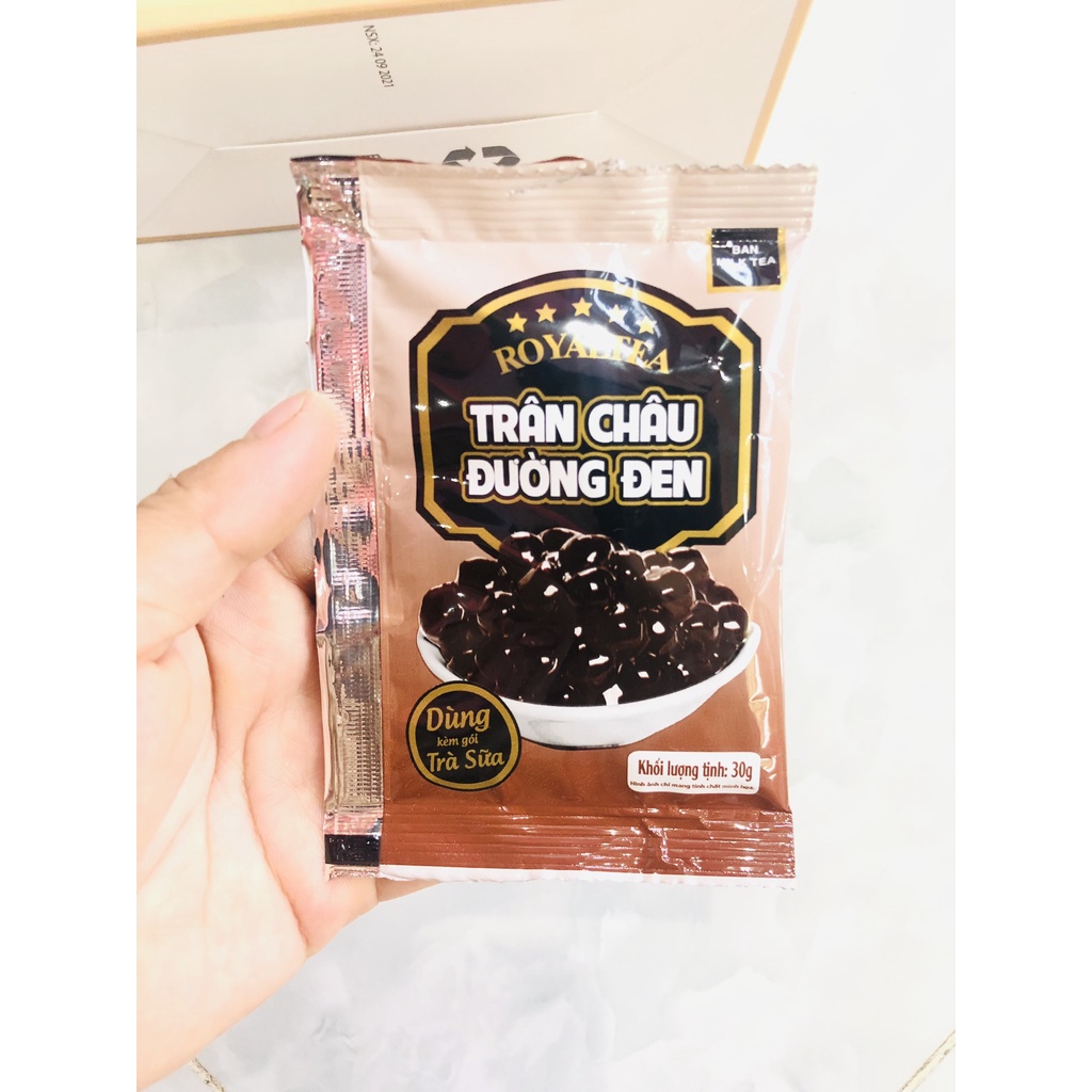 Hộp trà sữa trân châu tự pha Ban Milk Tea