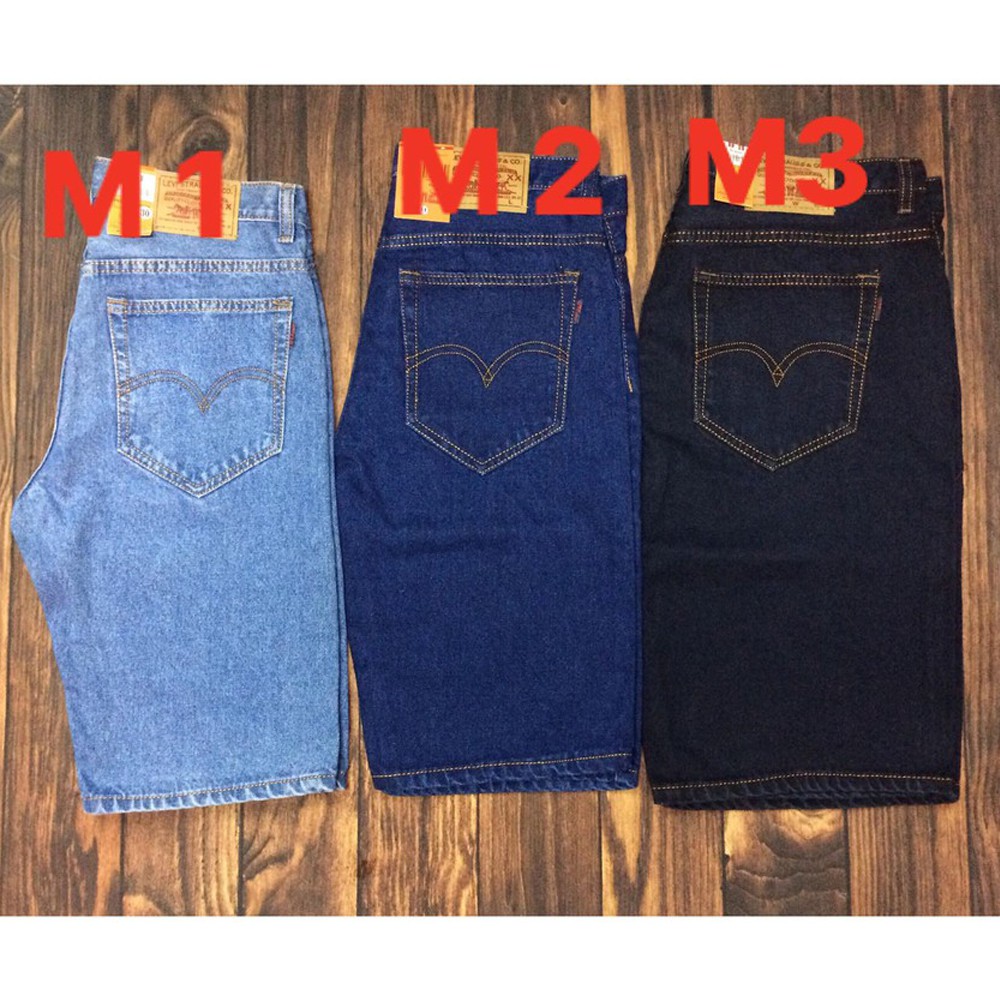 QUẦN SHORT JEAN NAM J142S VẢI DÀY ĐẸP (có BIGSIZE)