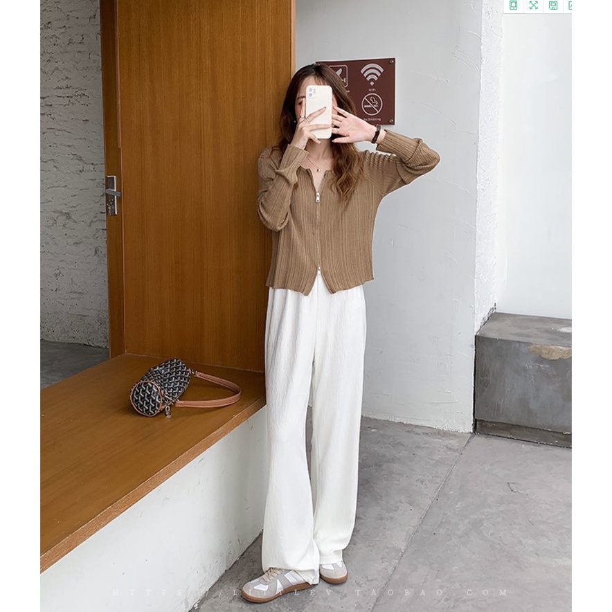 Áo khoác cardigan dệt kim phong cách Hàn Quốc 3 màu lựa chọn cho nữ | BigBuy360 - bigbuy360.vn