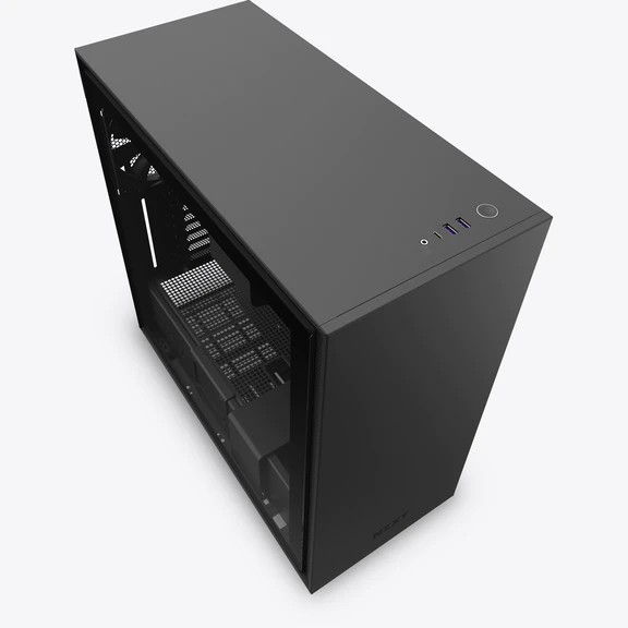 Vỏ Case Máy Tính NZXT H710 Màu Đen Sần