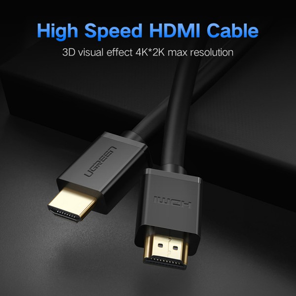 Cáp HDMI dài 10M cao cấp hỗ trợ Ethernet + 1080P/60Hz HDMI Ugreen 10110 Chính hãng
